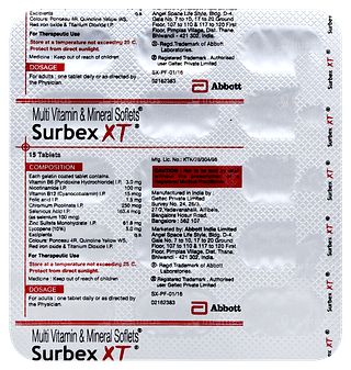 Surbex Xt Tablet 15