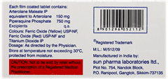 Synriam 150+750Mg Tablet 3 Synriam 150+750Mg Tablet 3