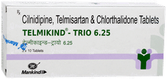 Telmikind Trio 6.25 Tablet 10 Telmikind Trio 6.25 Tablet 10
