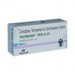 Telmikind Trio 6.25 Tablet 10