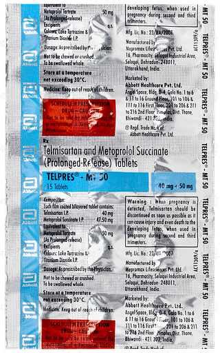 Telpres Mt 50 Tablet 15