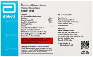 Telpres Mt 50 Tablet 15