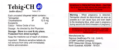 Telsig Ch 40/12.5mg Tablet 10 Telsig Ch 40/12.5mg Tablet 10