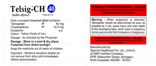 Telsig Ch 40/12.5mg Tablet 10