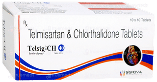 Telsig Ch 40/12.5mg Tablet 10