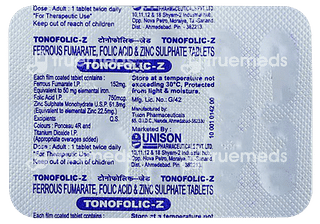 Tonofolic Z Tablet 10