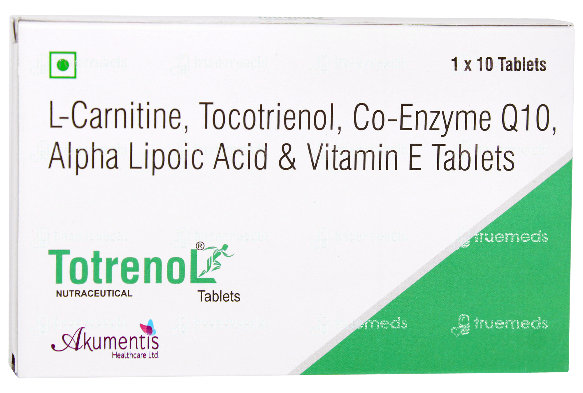 tocotrienol l carnitine methylcobalamin 60 Mg.+vitamin B6+methylcobalamin 1500 Mcg.+l-methyl Folate 400 Mcg. Application: Clinic at 95.00 INR at Best Price in Ahmedabad emulsifying composition enhances absorption compared to regular tocotrienol extracts Totrenol Tablet 10 - Uses,