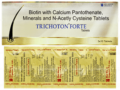 Trichoton Forte Tablet 10 Trichoton Forte Tablet 10