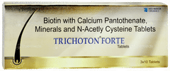 Trichoton Forte Tablet 10 Trichoton Forte Tablet 10