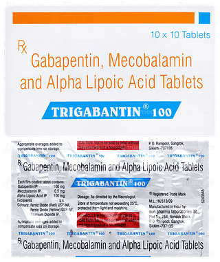 Trigabantin 100 Tablet 10