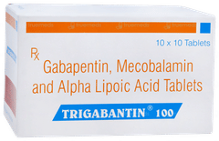 Trigabantin 100 Tablet 10 Trigabantin 100 Tablet 10