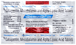 Trigabantin 100 Tablet 10