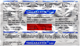 Trigabantin 100 Tablet 10
