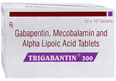 Trigabantin 300 Tablet 10 Trigabantin 300 Tablet 10