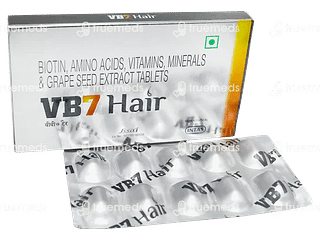 Vb7 Hair | Order Vb7 Hair Tablet Online at Truemeds