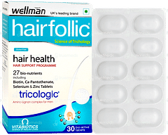 Wellman Hairfollic Tablet 10