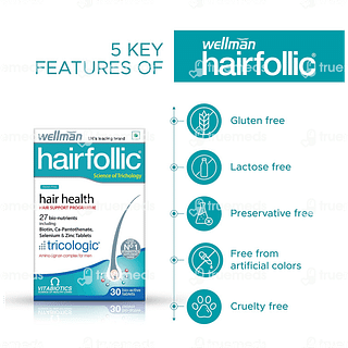 Wellman Hairfollic Tablet 10