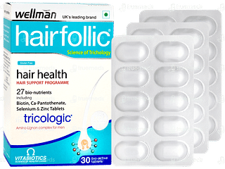 Wellman Hairfollic Tablet 30