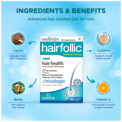 Wellman Hairfollic Tablet 30 Wellman Hairfollic Tablet 30