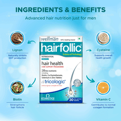 Wellman Hairfollic Tablet 30