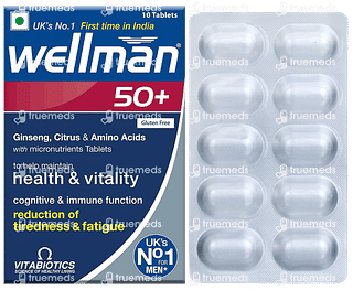 Wellman 50 Plus Tablet 10