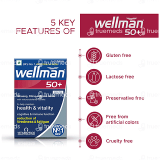 Wellman 50 Plus Tablet 10