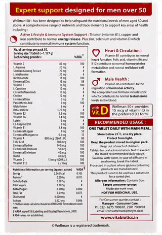 Wellman 50+ Tablet 10