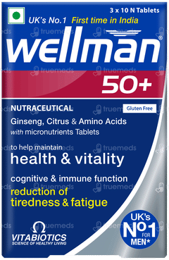 Wellman 50+ Tablet 30