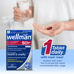 Wellman 50+ Tablet 30