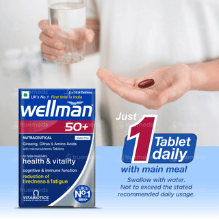 Wellman 50+ Tablet 30