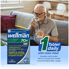 Wellman 70+ 3 Pack Of 10 Tablets