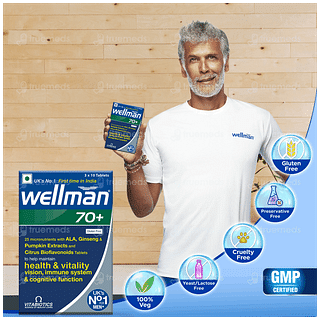 Wellman 70+ 3 Pack Of 10 Tablets