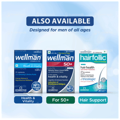 Wellman 70+ 3 Pack Of 10 Tablets