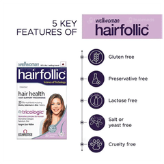 Wellwoman Hairfollic Tablet 30 Wellwoman Hairfollic Tablet 30