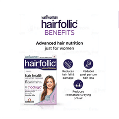 Wellwoman Hairfollic Tablet 30 Wellwoman Hairfollic Tablet 30