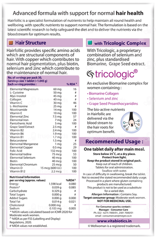 Wellwoman Hairfollic Tablet 30