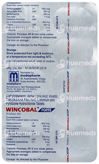 Wincobal Forte Tablet 10