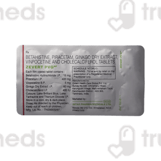 Zevert Pvg Nf Tablet 10