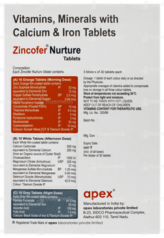 Zincofer Nurture Tablet 30
