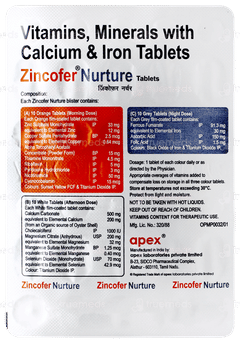 Zincofer Nurture Tablet 30
