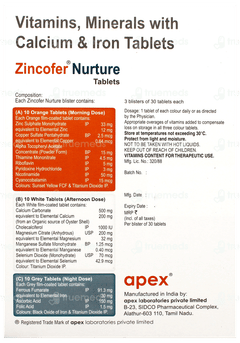 Zincofer Nurture Tablet 30