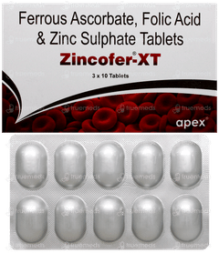 Zincofer Xt Tablet 10