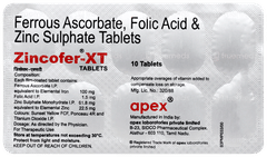 Zincofer Xt Tablet 10