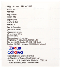 Zyrova Gold 10 Capsule 10 Zyrova Gold 10 Capsule 10