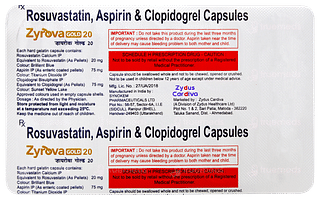 Zyrova Gold 20 Capsule 10