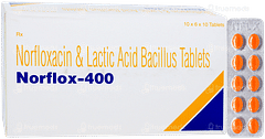 Norflox 400 Tablet 10