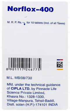 Norflox 400 Tablet 10