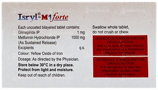 Isryl M 1 Forte Tablet 15