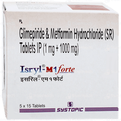 Isryl M 1 Forte Tablet 15
