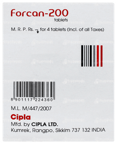 Forcan 200 Tablet 4
